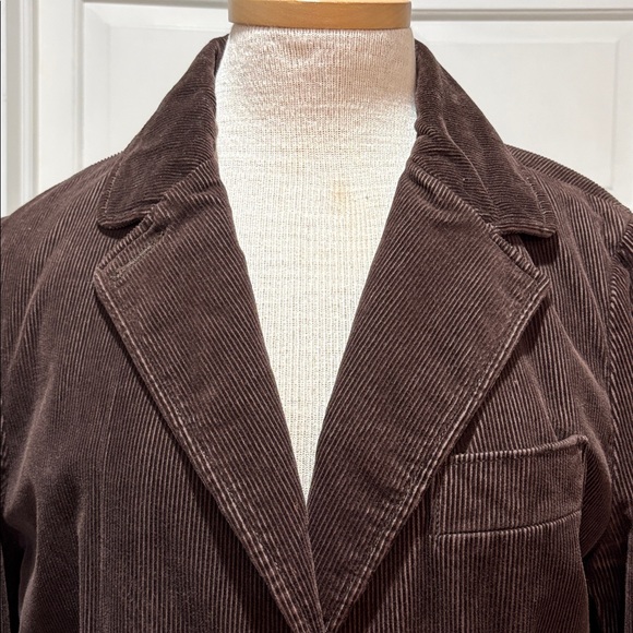 American Eagle Outfitters sz XL brown corduroy blazer - Picture 2 of 8